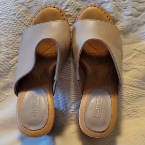 Born Women's Tan Mules